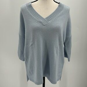 UEC Escada Sport v-neck sweater light indigo size small